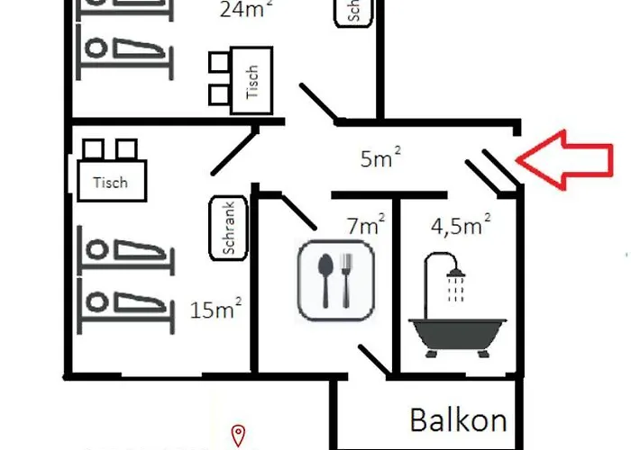 Monteurwohnung 109 لبسيا